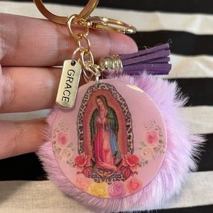 Handmade Keychain Our Lady Of Guadalupe